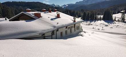 Winterstimmung auf der Winklmoosalm