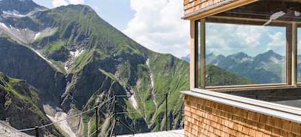 Aussicht vom Waltenberger Haus