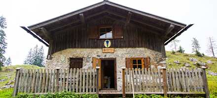 Die Selbstversorgerhütte des Alpenverein München & Oberland