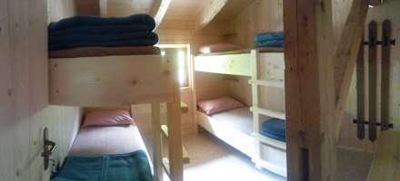 Zimmer auf der Preintalerhütte