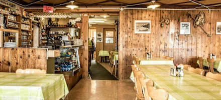 Gaststube der Zufallhütte