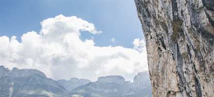 Neben dem Wildkirchli befindet sich eine kleine Kapelle.