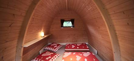 Schlaflager auf der Alp Unterlauelen