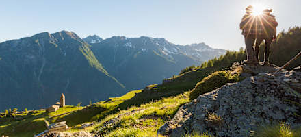 Ausblick auf die Alpe 