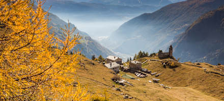 Herbststimmung auf der Alpe