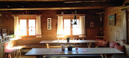 Stube Alpe Weissenfluh