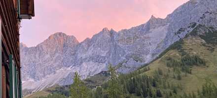Blick von der Austriahütte