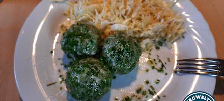 Die Gerichte auf der Barmer Hütte werden täglich frisch zubereitet.