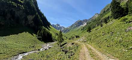 Zur Baumgartalm in den Lechtaler Alpen