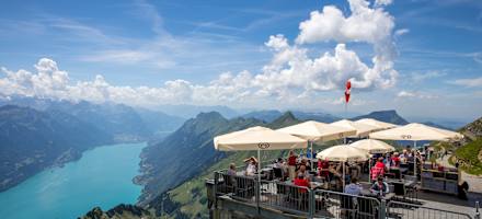 Das Berghaus Rothorn und der Brienzersee
