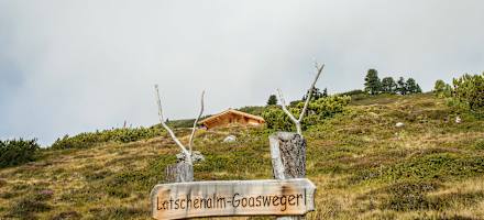 Am Weg zur Latschenalm