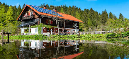 Bergwaldhaus Dreiangelhütte - Winter