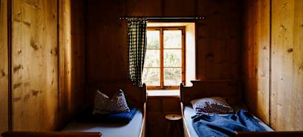 Zimmer in der Berliner Hütte