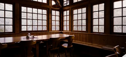 Der Speisesaal des Furtschaglhaus