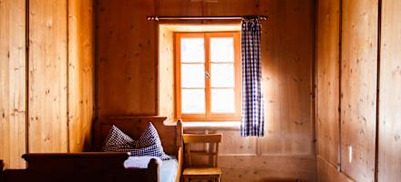 Zimmer auf der Berliner Hütte