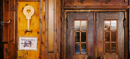 Stube der Berliner Hütte