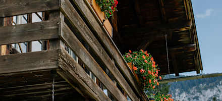 Blick ins Ammergauer Gebirge