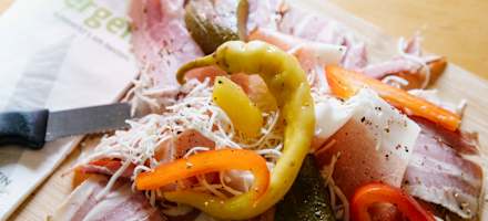 Speckbrot auf der Breitlahnhütte