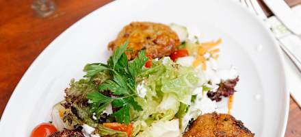 Kaspressknödel auf der Breitlahnhütte