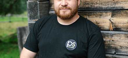 Der Hüttenwirt der Breitlahnhütte, Daniel Perhab