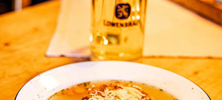 Mittagessen auf der Bründlingalm