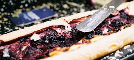 Kuchen auf der Buchberghütte