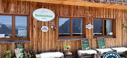 Das Buchsteinhaus lädt zum Verweilen ein.