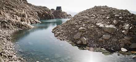 Blick auf die Cabane du Trient