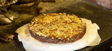 Kuchen auf der Capanna Tamaro