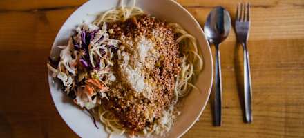 Nudeln im Matrashaus