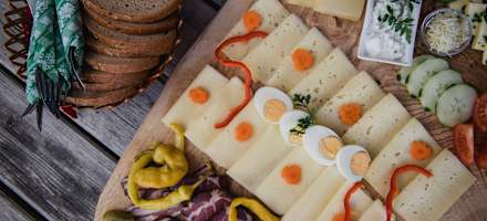 Brettljause im Matrashaus