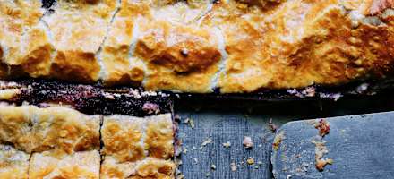 Kuchen auf der Dachstein-Südwand-Hütte