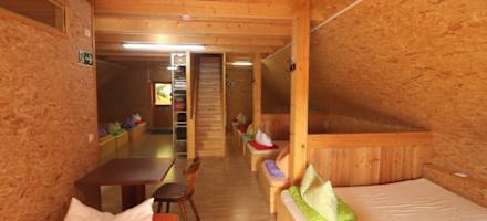 Innenräume der Laufer Hütte