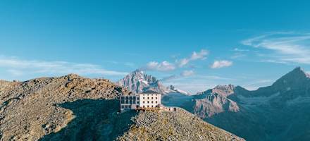 Blick auf die Hörnlihütte