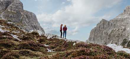 Umgebung der Drei Zinnen Hütte