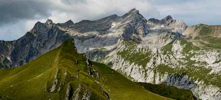 Blick auf die Meglisalp