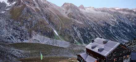 Die Warnsdorfer Hütte im Nationalpark Hohe Tauern