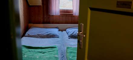 Betten auf der Edelweisshütte