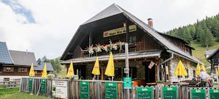 Die Egger Alm auf 1.422 m