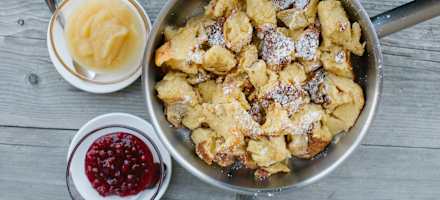 Kaiserschmarrn am Brunnenkogelhaus