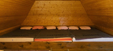 Bettenlager im Ottokar-Kernstock-Haus