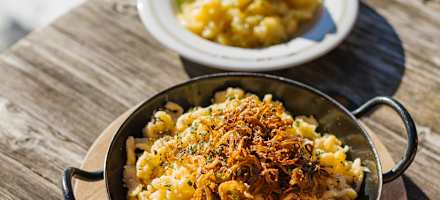 Kässpätzle auf der Breithornhütte