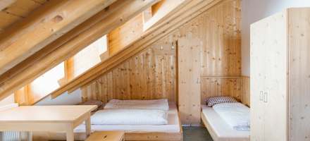 Zimmer in der Jamtalhütte