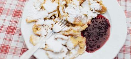 Kaiserschmarren auf der Bärenbadalm