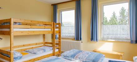 Zimmer auf der Winterleitenhütte