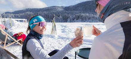 Einkehr bei der j'auszeit Hütte in der Leutasch