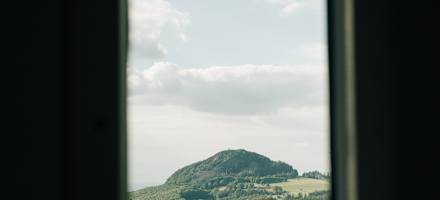 Ausblick von der Enzianhütte