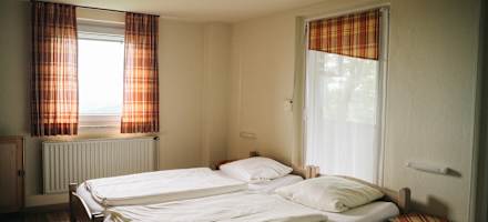 Zimmer auf der Enzianhütte