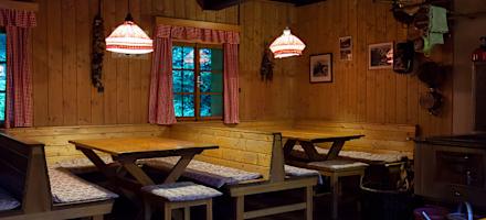 Feichtauhütte, Aufenthaltsraum