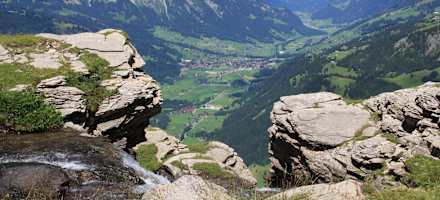 Panorama am Weg zur Fluhseehütte